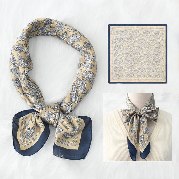 Women’s Silk Scarf for Beach Sunscreen Elegant Fashion Styling