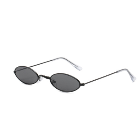 Vintage Oval Sunglasses for Retro Fashion Everyday Style Protection