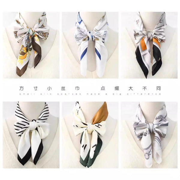 Women’s Silk Scarf for Beach Sunscreen Elegant Fashion Styling
