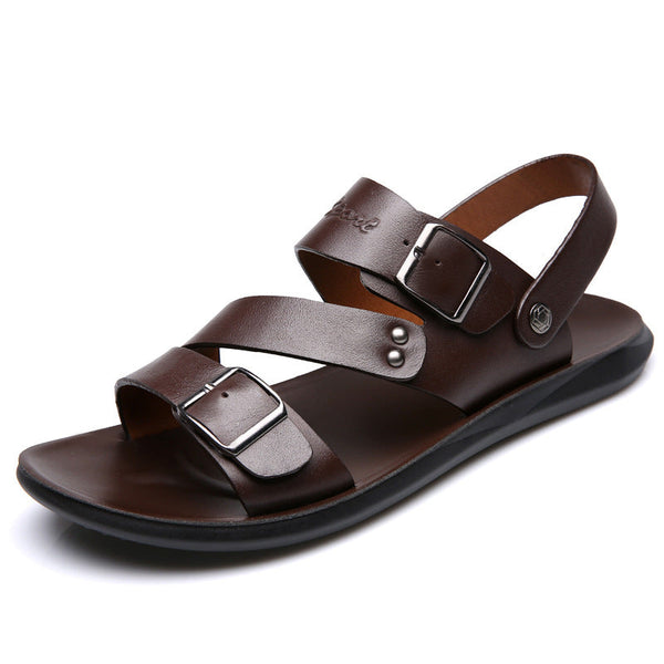 Men’s Beach Sandals with Dual-Use Casual Comfort Design